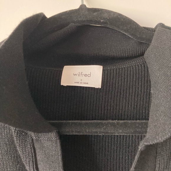 Aritzia Wilfred Cove Dress Black, S size - Picture 3 of 3